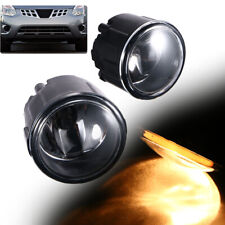 1pair Driving Fog Lights Lamps For Nissan Cube Juke Murano Rogue 261508993 Black