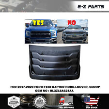 For 2017 To 2020 Ford F-150 Raptor Hood-louver Scoop Hl3z16a624aa