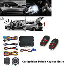 Car Ignition Switch Keyless Entry Remote Starter Engine Push Start Button Kit