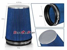 Blue 6 152mm Inlet Truck Air Intake Cone Replacement Quality Dry Air Filter
