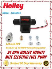 Holley 34 Gph Holley Mighty Mite Electric Fuel Pump 12v 7-10 Psi 12-428