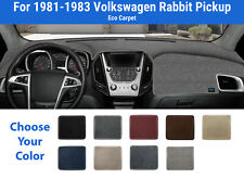 Dashboard Dash Mat Cover For 1981-1983 Volkswagen Rabbit Pickup Poly Carpet