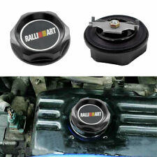Brand New Ralliart Aluminum Racing Engine Oil Filler Cap Black