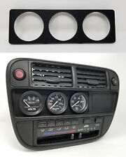 Radio Gauge Pod 1996-1998 Honda Civic 52mm X3 Tri-gauge Plate 97 Ek Trim Console