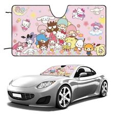 Windshield Sun Shade For Hello Kitty And Friends Car Suv Truck Front Window