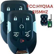 2 For Chevrolet Tahoe 2015-2020 Smart Prox Remote Key Fob Hyq1aa 315mhz