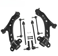 8pc Kit Front Lower Control Arms Ball Joints Tie Rod For 2005-2010 Ford Mustang