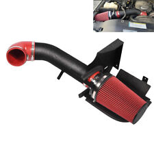 4 Inch Cold Air Intake Kit Heat Shield For 99-06 Gmcchevy V8 4.8l5.3l Red