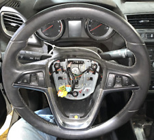 2014 2015 2016 Buick Encore Oe Steering Wheel Black Leather Nice