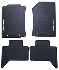 New Oem Toyota Tacoma D-cab 4pc All Weather Rubber Floor Mats Pt908-35150-20