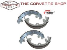 C2 C3 Corvette Parking Emergency Brake Drum Shoes Pads 4pc Set 1965-82 1766