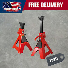 Big Red Torin Steel Jack Stands 12 Ton 24000 Lb Capacity Red 1 Pair