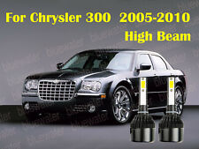 Led For Chrysler 300 2005-2010 Headlight Kit 9005 Hb3 White Cree Bulbs High Beam