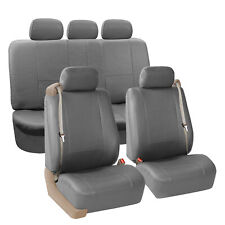Custom Fit Seat Cover For Ford F-150 2004-08 Front Full Set Pair Built-in Seat