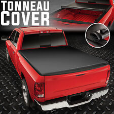 For 94-23 Dodge Ram 1500 2500 3500 8ft Truck Bed Soft Top Roll-up Tonneau Cover