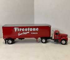 First Gear 1993 Firestone Gum Dipped Tires Mack Tractor Trailer Truck Read