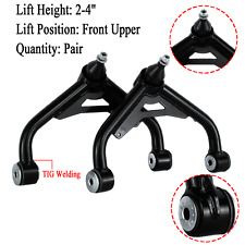 Front Upper Control Arms 2-4 Lift Kit For 00-2010 03 Chevy Gmc 2500 Hd 3500hd