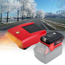 For Milwaukee 18v Battery Cordless Fan Heater 20v Car Heater Defogger Defroster