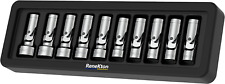 38 Inch Drive Universal Joint Socket Set Swivel Socket Set Metric Flex Socket S