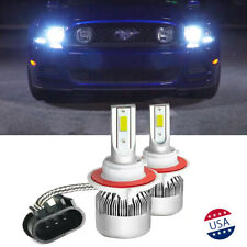 Super Bright 6000k Led Headlight High Low Beam Bulbs For Ford Mustang 2005-2012