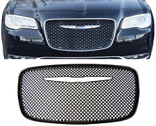 Patented Overlay Black Grille Fits 15-22 Chrysler 300 Cc Platinumlimited