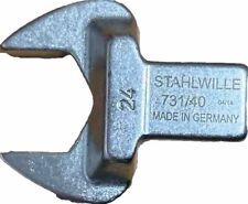 New Stahlwille 58214024 73140 24mm Open Ended Wrench Insert