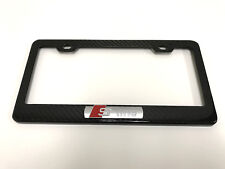 3ds Line Sportline Handmade Real Carbon Fiber License Plate Frame 3k Twill