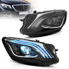 Vland Led Headlights For 2014-2017 Mercedes Benz S-class W222 Start-up Animation