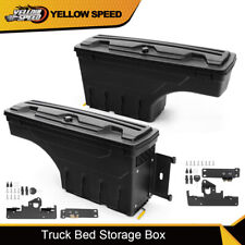 Fit For 2005-2020 Toyota Tacoma Rear Truck Bed Storage Box Toolbox Left Right