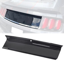 For 2015-2023 Ford Mustang Gt Gloss Black Rear Trunk Deck Lid Panel Trim Cover