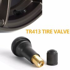 Lot 1000 Tr 413 Snap-in Tire Valve Stems Short Black Rubber Most Popular Valve