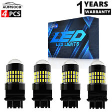7443 Led Bulbs Turn Signal Backup Reverse Light Lamp Kit T20 7440 7441 White 4pc