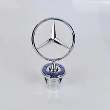 For Mercedes-benz Front Hood Ornament Mounted Star Logo Badge Emblem C E S Class