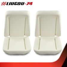 Fit For 1966-1972 Gm New Bucket Seat Foam Bun Cushion Front Upper Lower Pair