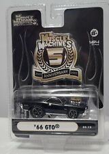 Vintage 164 Muscle Machines 5th Ann. 66 Gto Diecast Supercharged 05-12