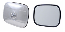Pair 1940-72 Chevy Gmc Door Mirrors - Stainless Steel Square Design For Pickup