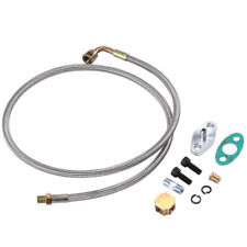 Turbo Oil Feed Line Kit For T3 T4 T60 T61 T70 18 Pnt 90 Degree 41 Us Shipping