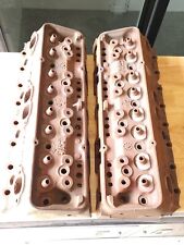 Nos Read 461 Sbc 3782461 Double Hump Date Matched Cylinder Heads Chevy