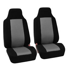 2-seats Highback Front Bucket Car Seat Covers Protector Car Suv Truck Blackblue