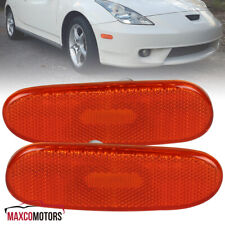 Amber Side Marker Lights Fits 2000-2005 Toyota Celica Signal Lamps Leftright