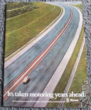 1972 Rover P6 Andand 3500 Advertising Page English