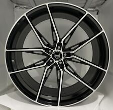 4 Hp1 19 Inch Staggered Black Rims Fits Jaguar Xj-xjl-portfolio