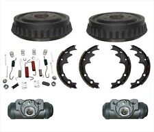 Rear Brake Drums Shoes Wheel Cylinders Kit For Ford Ranger Bronco Ii W 9 Drums