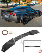 For 05-13 Corvette C6 Zr1 Extended Style Glossy Black Rear Trunk Wing Spoiler