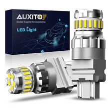 2x Auxito 3157 3156 Led Reverse Backup Light Bulbs White Super Bright 2400lm Exf
