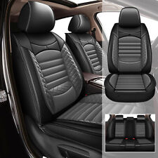 Luxury Car 5-seat Covers Full Set Pu Leather Protector For Ford Ranger 2019-2024