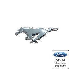 Fits 15-23 Mustang Pony Rear Emblem Chrome Genuine Ford Licensed Oem New