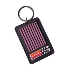 Vintage Kn Air Filter Keychain Flexible Black Purple Automotive