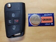 Genuine Oem 4 Button 2017-2020 Volkswagen Flip Key Remote 5g6959752an Nbgfs12p01