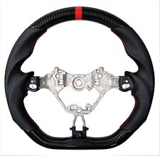 Revesol Hydro-dip Carbon Fiber Black Steering Wheel For 2017 Toyota 86 Gt86 Brz